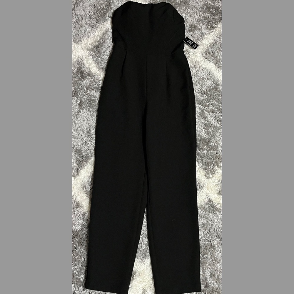 Express Strapless Jumpsuit w/ Pockets Size 0